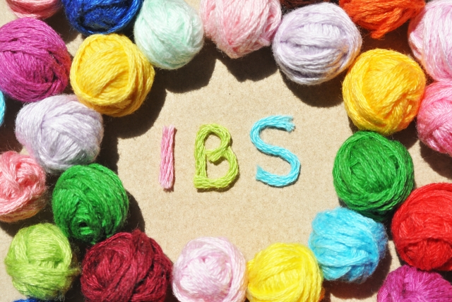 IBSの文字　過敏性腸症候群