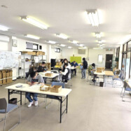マイルストーンオリタテの作業風景